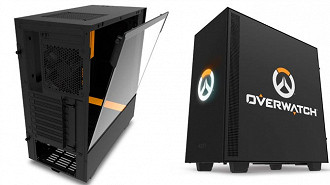 NZXT, em parceria com a Blizzard, lança gabinete H500 com o tema Overwatch.