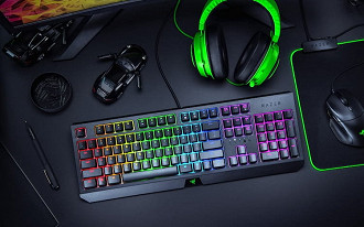 Razer anuncia headset, mouse e teclado gamers.