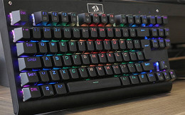 Bom, bonito e barato! O novo teclado mecânico RGB da Redragon de R$200! - REVIEW Bom, bonito e barato! O novo teclado mecânico RGB da Redragon de R$200! - REVIEW