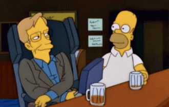 Stephen Hawking nos Simpsons