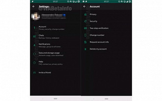 Modo noturno em teste no WhatsApp Modo noturno em teste no WhatsApp