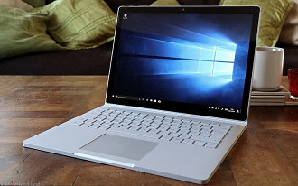 Microsoft lança modelo Surface Book 2 com processador quad-core da Intel.