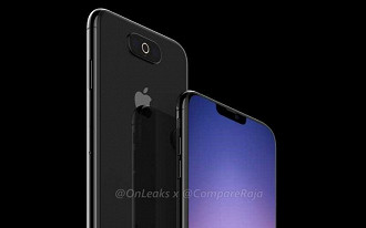 Protótipo de um dos novos iPhones. Protótipo de um dos novos iPhones.