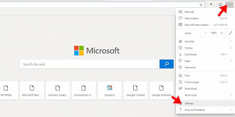 Como configurar o Edge Chromium