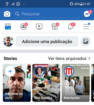 Facebook Stories