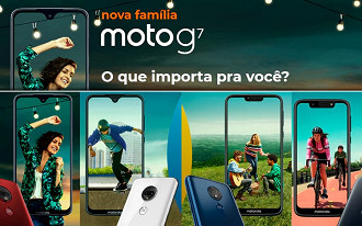 Quer um Smartphone Motorola novo? A linha Moto G7 inteira está em promoção, confira