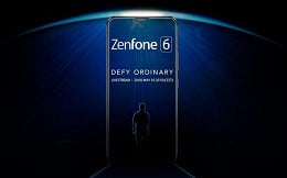 Zenfone 6 aparece em teaser da Asus com tela de bordas finíssimas e sem notch
