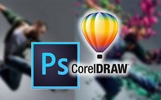 Quais são as diferenças entre o CorelDraw e o Photoshop?