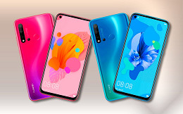 Huawei P20 Lite 2019 vazou: Quatro câmeras traseiras, e câmera frontal punch-hole aparecem em imagens