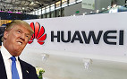 Trump declara emergência nacional, banindo empresas chinesas e acusa a Huawei Trump declara emergência nacional, banindo empresas chinesas e acusa a Huawei