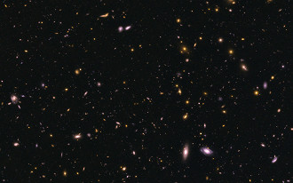 Telescópio Hubble registra imagem de galáxias após colisão