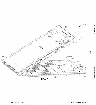 Patente mostra teclado com conexão diferente