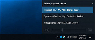 O Bluetooth não suporta áudio de alta qualidade quando o microfone esta em uso.
