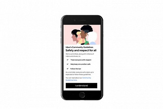 Mensagem de dicas da Uber Mensagem de dicas da Uber