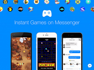 Os chamados Instant Games para o Messenger, são os jogos rápidos que podem ser jogados diretamente do aplicativo de bate-papo do Facebook