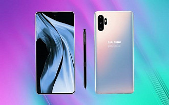 Galaxy Note 10 deve abandonar o uso de botões físicos e entrada de fone de 3.5 mm.