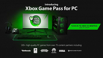 Microsoft anuncia Xbox Game Pass para PC.