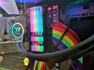 Novas memórias Thermaltake na Computex 2019