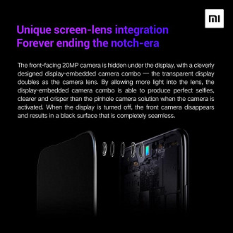 Xiaomi apresenta nova tecnologia de câmera frontal