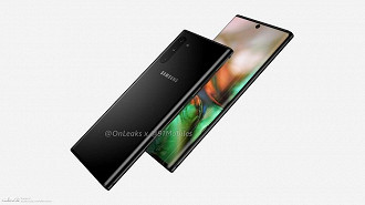 Renders do Samsung Galaxy Note 10