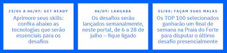 Fique de olho no cronograma da maratona Behind the Code Fique de olho no cronograma da maratona Behind the Code