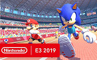 Nintendo mostra trailer de Mario e Sonic at the Olympic Games na E3 2019 Nintendo mostra trailer de Mario e Sonic at the Olympic Games na E3 2019