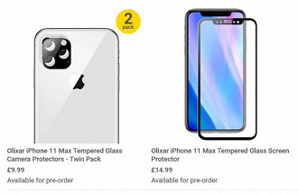 Protetores de tela e câmera para o novo smartphones da Apple Protetores de tela e câmera para o novo smartphones da Apple