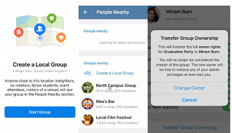 Atualização do Telegram permite ao usuário transferir 
