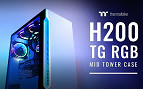 Thermaltake anuncia cases da série H com vidro temperado Thermaltake anuncia cases da série H com vidro temperado