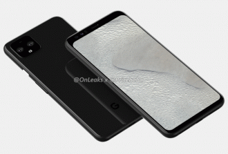 Parte traseira do Pixel 4 não contará com leitor biométrico.