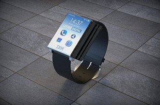 Smartwatch em sua versão mais compacta.