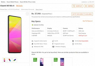 Possiveis especificações do Xiaomi Mi Mix 4