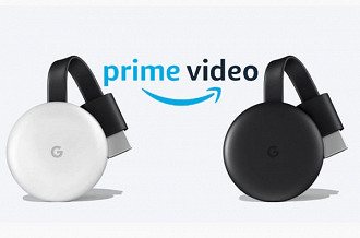 ChromeCast com suporte ao Amazon PrimeVideo 