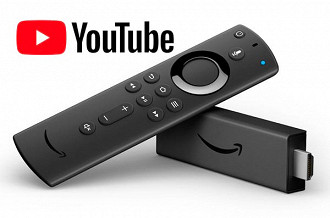 Amazon FireStick TV com Youtube