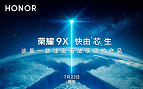 Evento de lançamento do Honor 9X pode trazer ainda HonorTV e Honor MagicBook