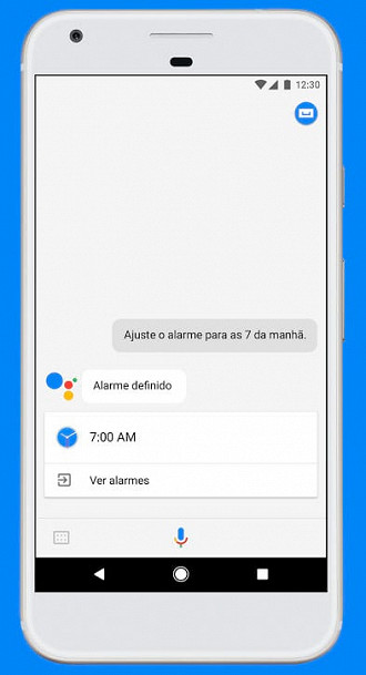Assistente Google tem as mesmas funções do Google Home, mas funciona no smartphone da empresa.