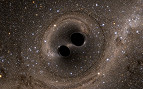 Astrônomos detectaram dois buracos negros supermassivos em rota de colisão