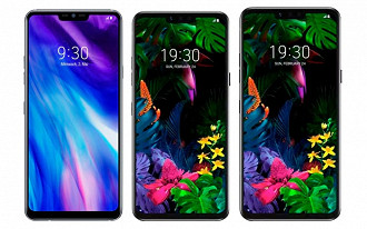 LG G7 ThinQ, LG G8 ThinQ e LG G8S ThinQ