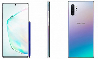 Galaxy Note10+ será semelhante ao 10+, porém com tela maior e uma câmera a mais em sua parte traseira.