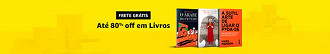 Livros com até 80% de desconto Livros com até 80% de desconto