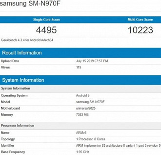 Teste smartphone Galaxy Note 10