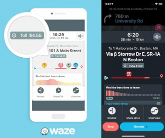 Ferramenta nova do Waze mostra o custo dos pedágios em rotas. O preço deve ser informado e atualizado por usuários.