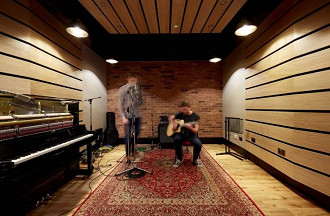 Sala de gravações The Gatehouse no complexo Abbey Road Studios - Foto por/Photo by: routenote