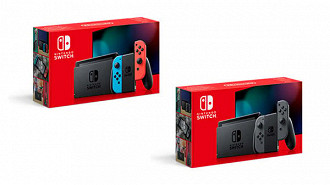 Por fora o Nintendo Switch continua o mesmo, mas por dentro, temos mais bateria