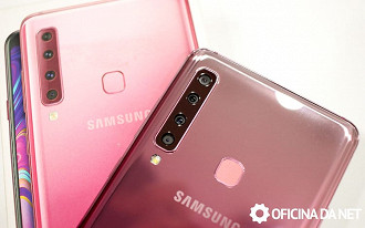 Galaxy A9 2018 - as 4 lentes