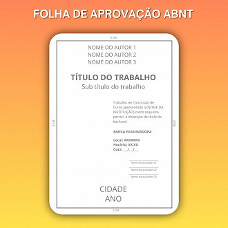 Folha de aprovação