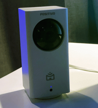 Smart Câmera 360 da Positivo.