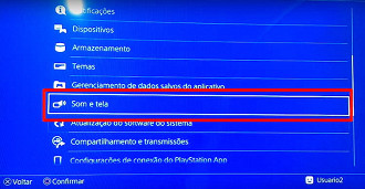 Como tirar a música do sistema do PS4 