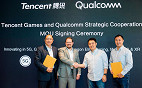 Qualcomm e Tencent firmam parceria em jogos para smartphones gamers Qualcomm e Tencent firmam parceria em jogos para smartphones gamers