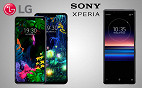 LG e Sony seguem na luta pela recuperação de vendas de seus smartphones LG e Sony seguem na luta pela recuperação de vendas de seus smartphones